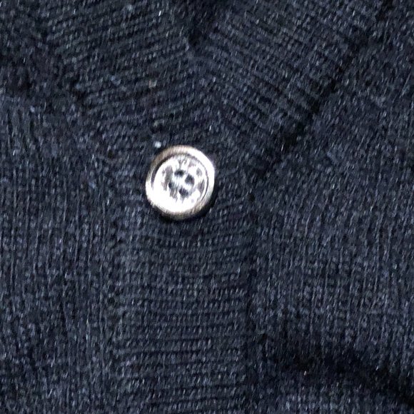 Brand New Long Women's BCBGMaxazria Black Cardigan Sweater - Picture 5 of 9